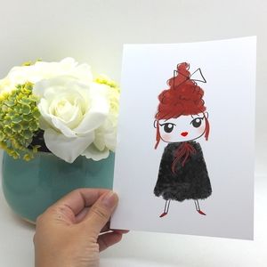 Wall Art Print Cute Character